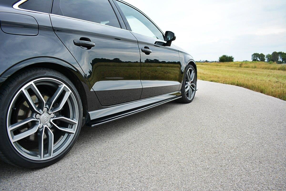 SIDE SKIRTS DIFFUSERS AUDI S3 8V SEDAN FACELIFT - 2