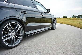 SIDE SKIRTS DIFFUSERS AUDI S3 8V SEDAN FACELIFT