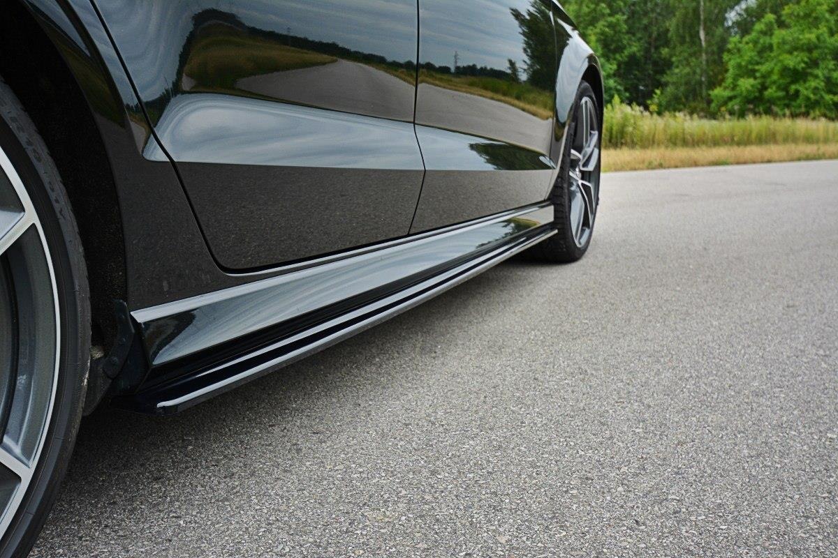 SIDE SKIRTS DIFFUSERS AUDI S3 8V SEDAN FACELIFT - 4