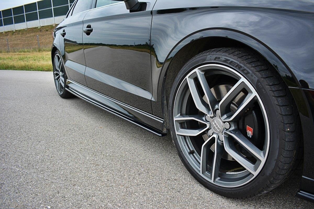 SIDE SKIRTS DIFFUSERS AUDI S3 8V SEDAN FACELIFT - 3