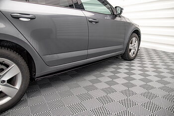 SIDE SKIRTS DIFFUSERS SUITABLE FOR SKODA OCTAVIA MK3 FACELIFT – MAXTON DESIGN