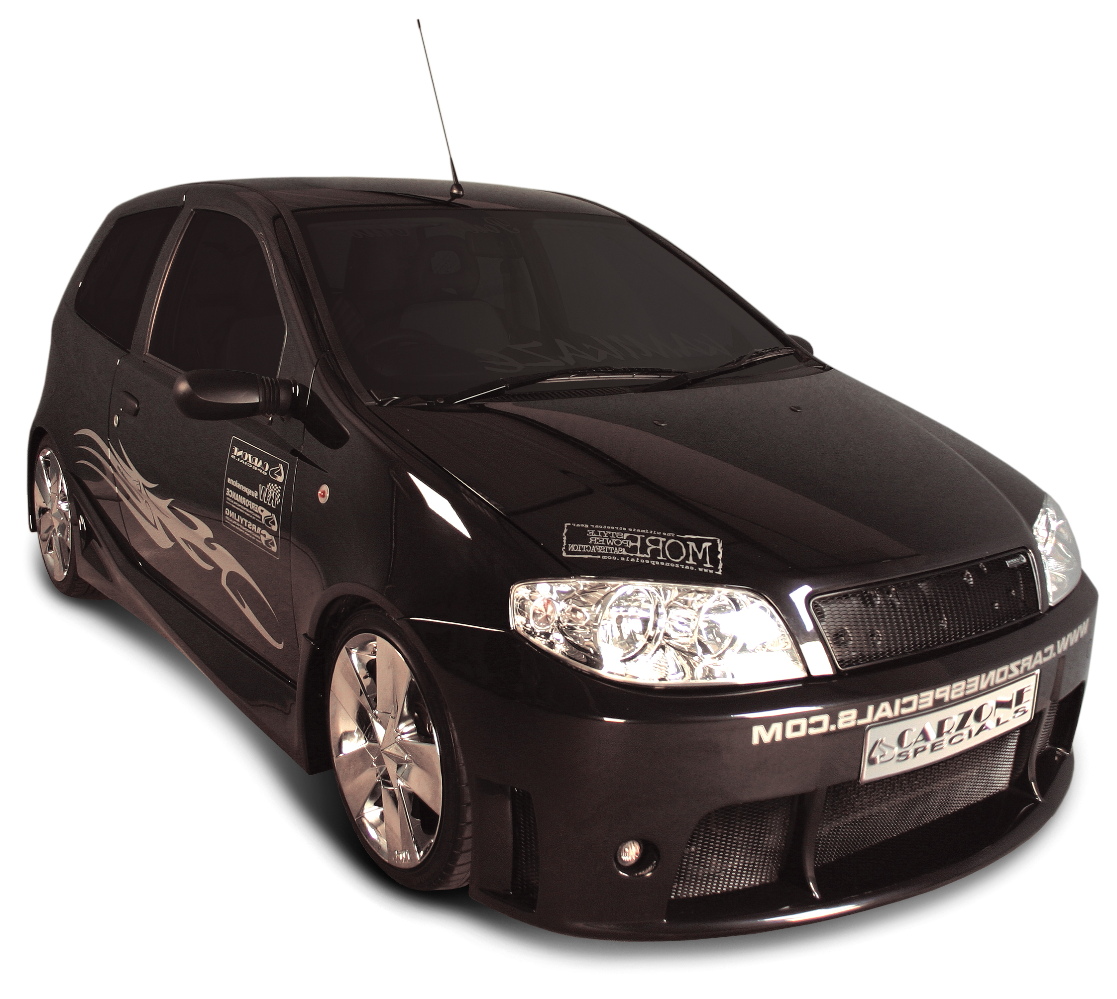 FIAT PUNTO II/III 99+ 3D SCORPION SIDESKIRTS [CARZONE]