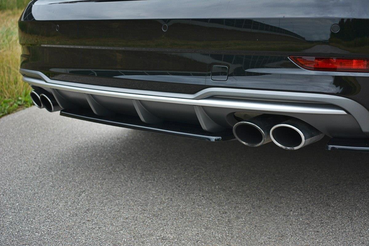 CENTRAL REAR SPLITTER AUDI S3 8V SEDAN FACELIFT - 3