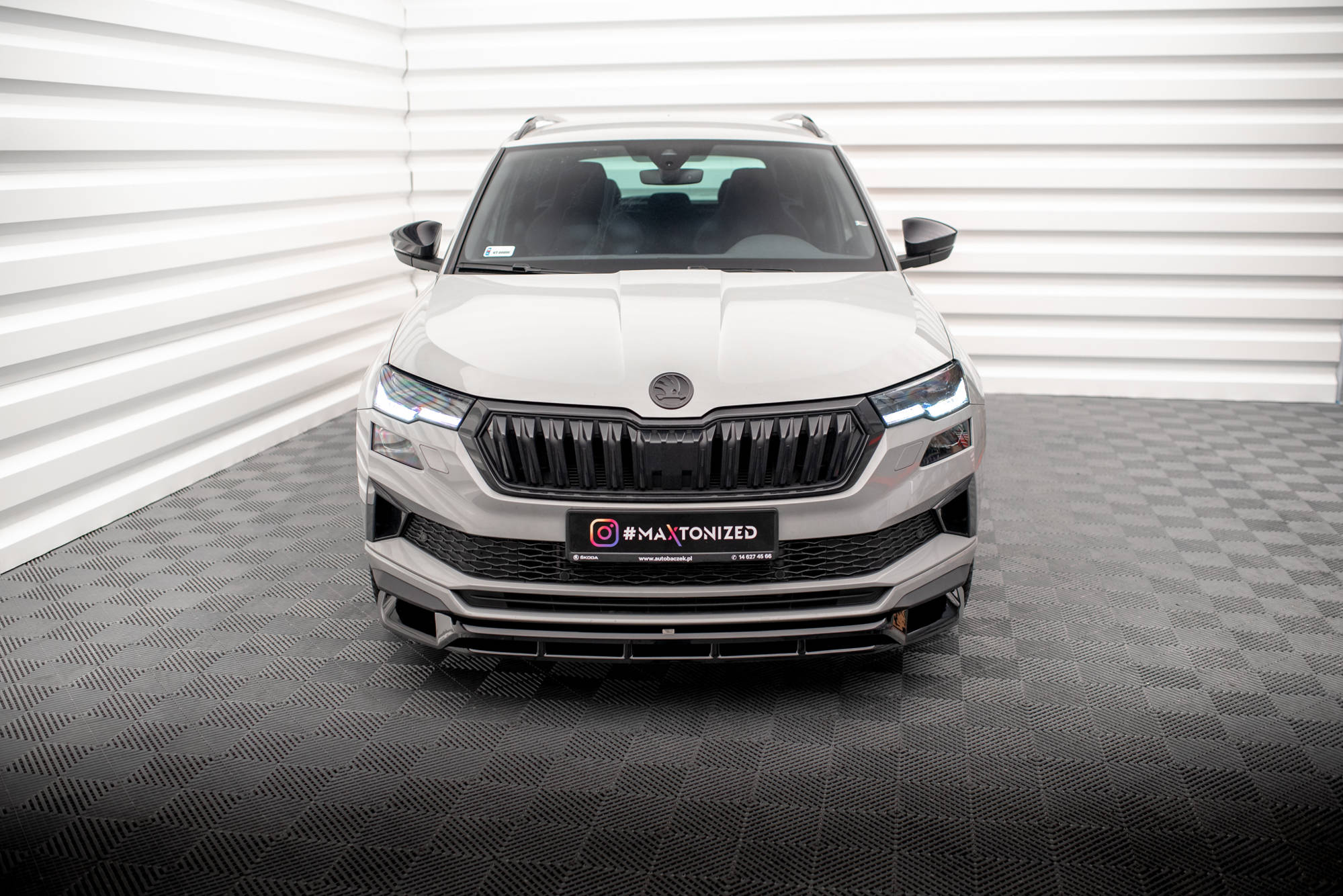 Front Splitter Skoda Karoq Sportline Mk1 Facelift - 2