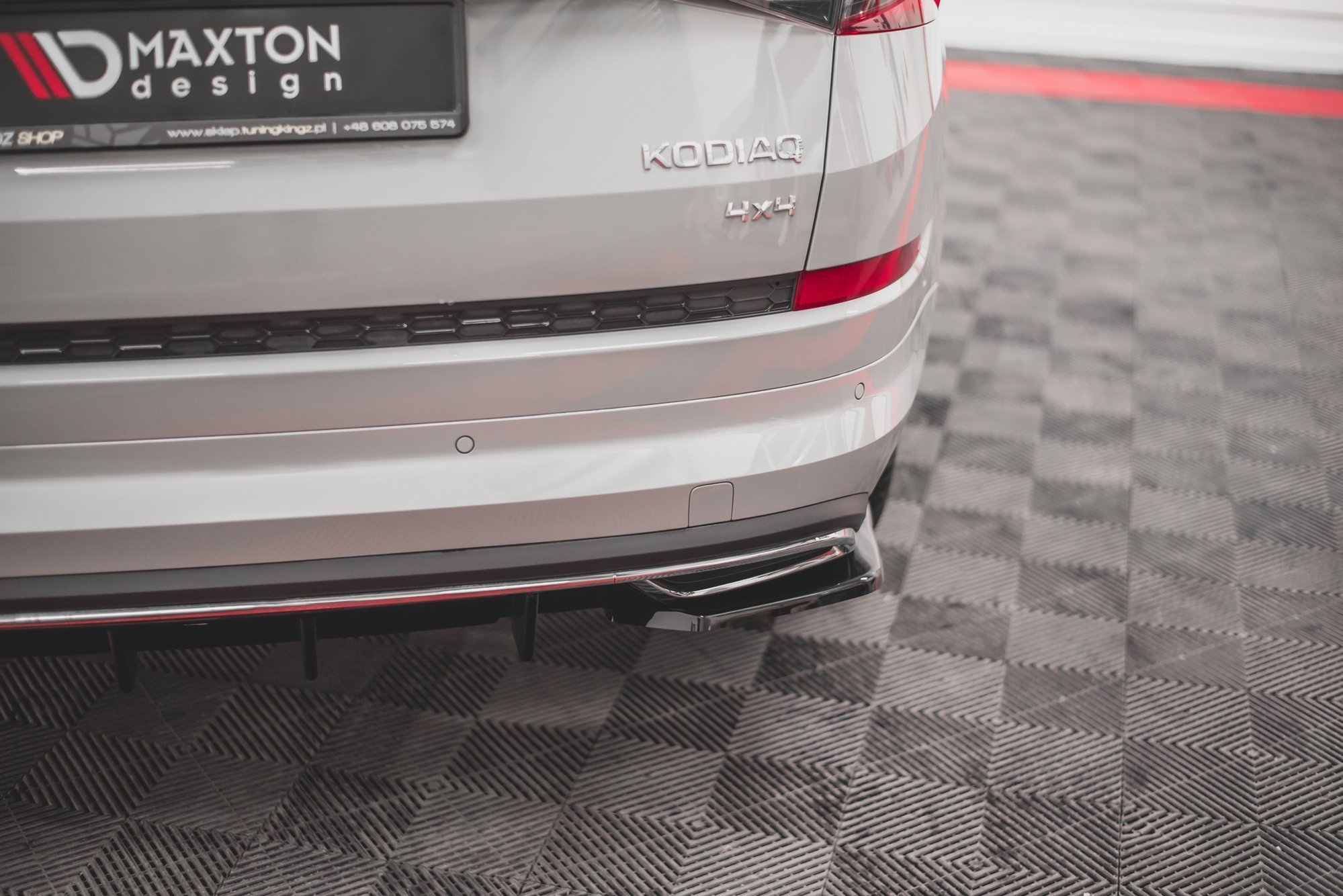 Rear Side Splitters Skoda Kodiaq Mk1 Sportline - 4