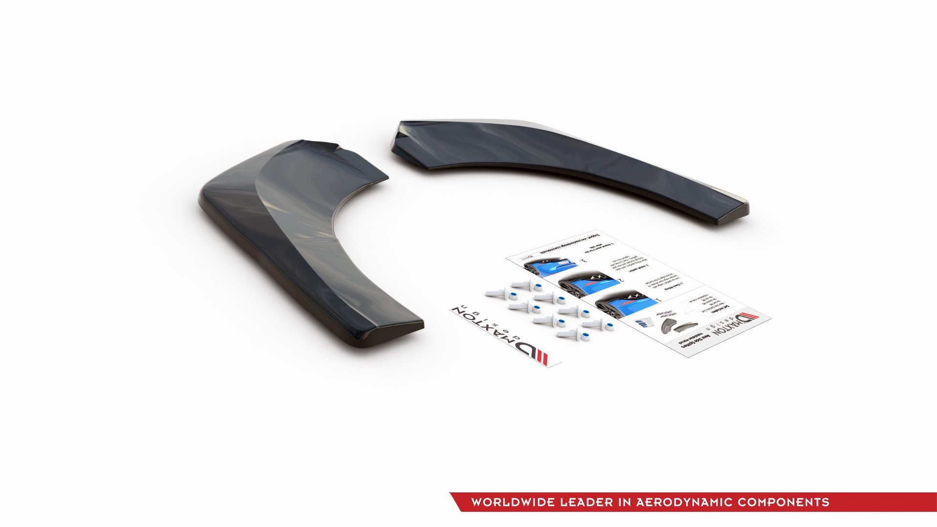 Rear Side Splitters Skoda Kodiaq Mk1 Sportline - 6