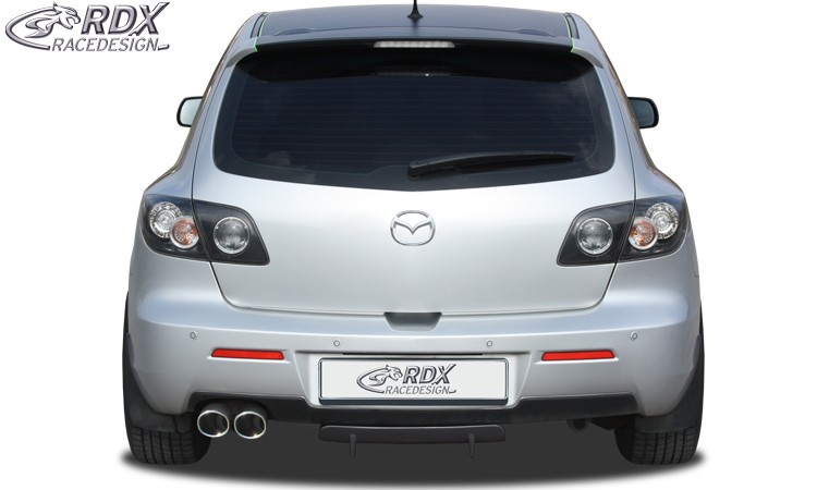 REAR DIFFUSOR U-DIFF MAZDA 3 2006-2009