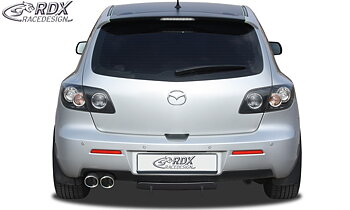 REAR DIFFUSOR U-DIFF MAZDA 3 2006-2009