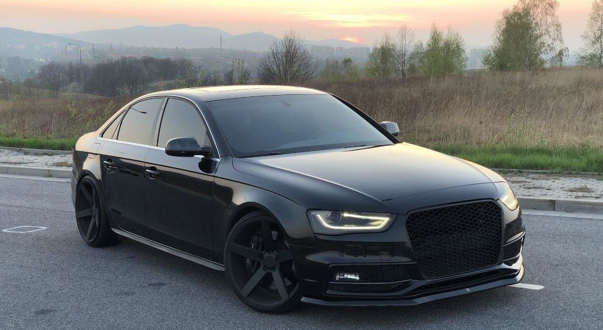 FRONT SPLITTER V.1 AUDI S4 B8 FACELIFT - 2
