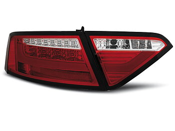 AUDI A5 07-06.11 COUPE RED WHITE LED TAILLIGHTS BAR