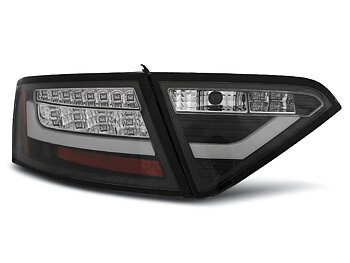 AUDI A5 07-06.11 COUPE BLACK LED TAILLIGHTS BAR