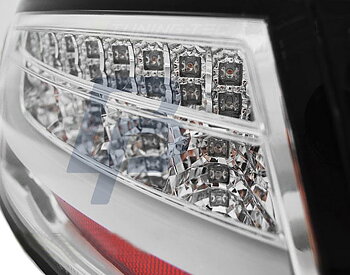 AUDI A5 07-06.11 COUPE CHROME LED TAILLIGHTS BAR