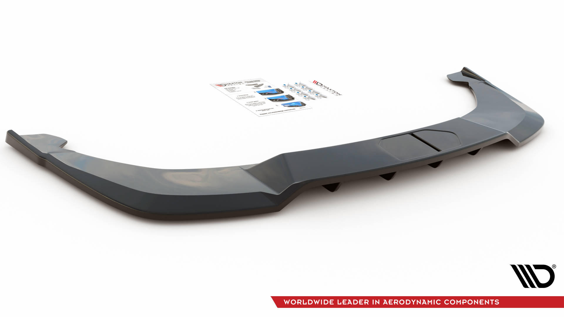 Central Rear Splitter (Vertical Bars) Skoda Enyaq IV (2020-) - 9