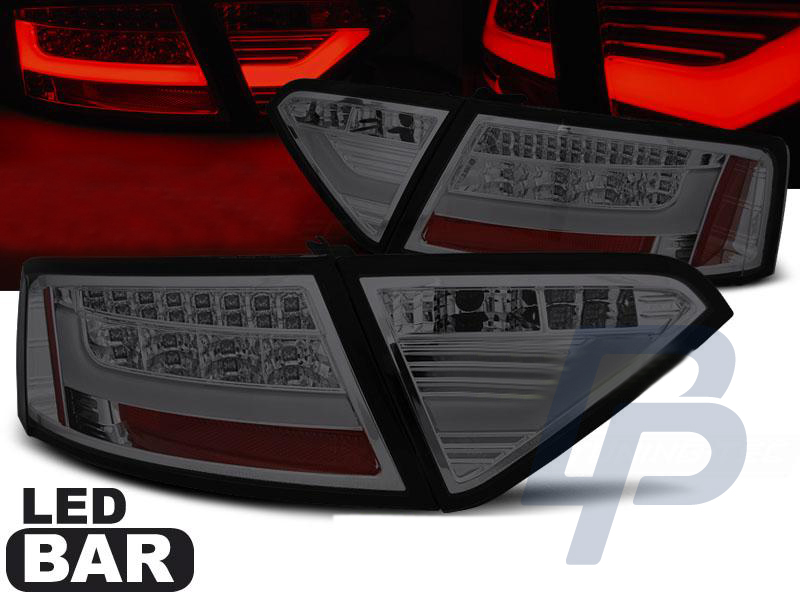 AUDI A5 07-06.11 COUPE SMOKE LED TAILLIGHTS BAR - 6
