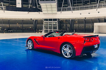 REAR SIDE SPLITTERS CHEVROLET CORVETTE C7