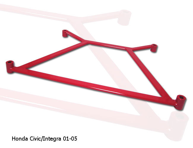 HONDA CIVIC/INTEGRA 01-05 MEGAN RACING FRONT H-BRACE RED