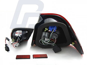 TAILLIGHTS BMW E46 04.99-03.03 COUPE RED WHITE