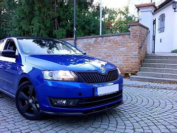 Front Splitter Skoda Rapid