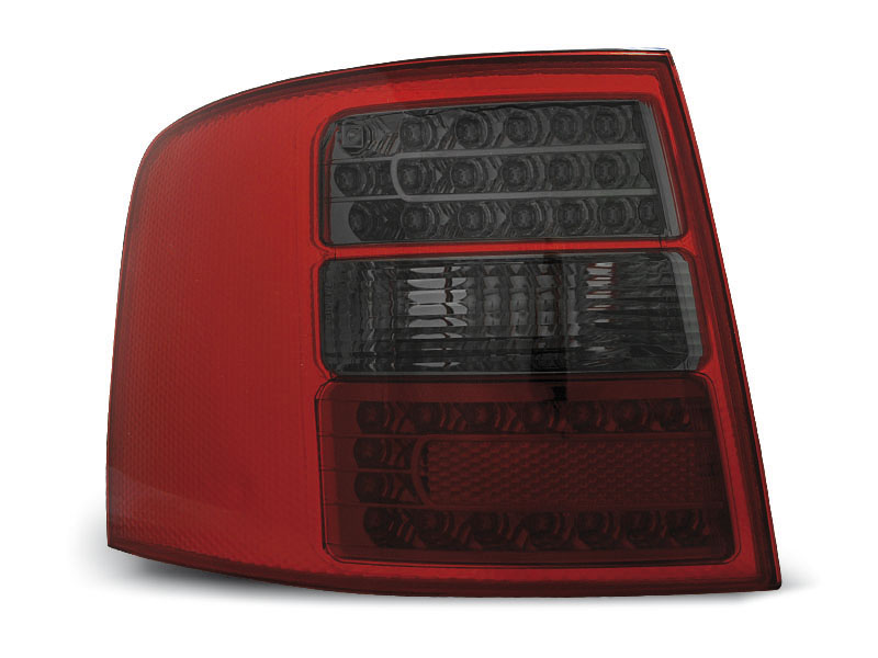 AUDI A6 05.97-05.04 AVANT RED SMOKE LED TAILLIGHTS