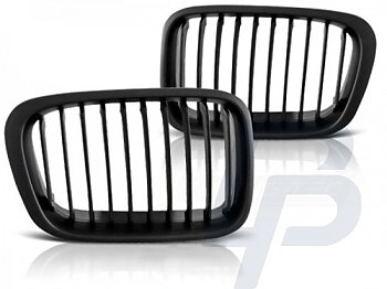 GRILLS BMW E46 05.98-08.01 BLACK MATT