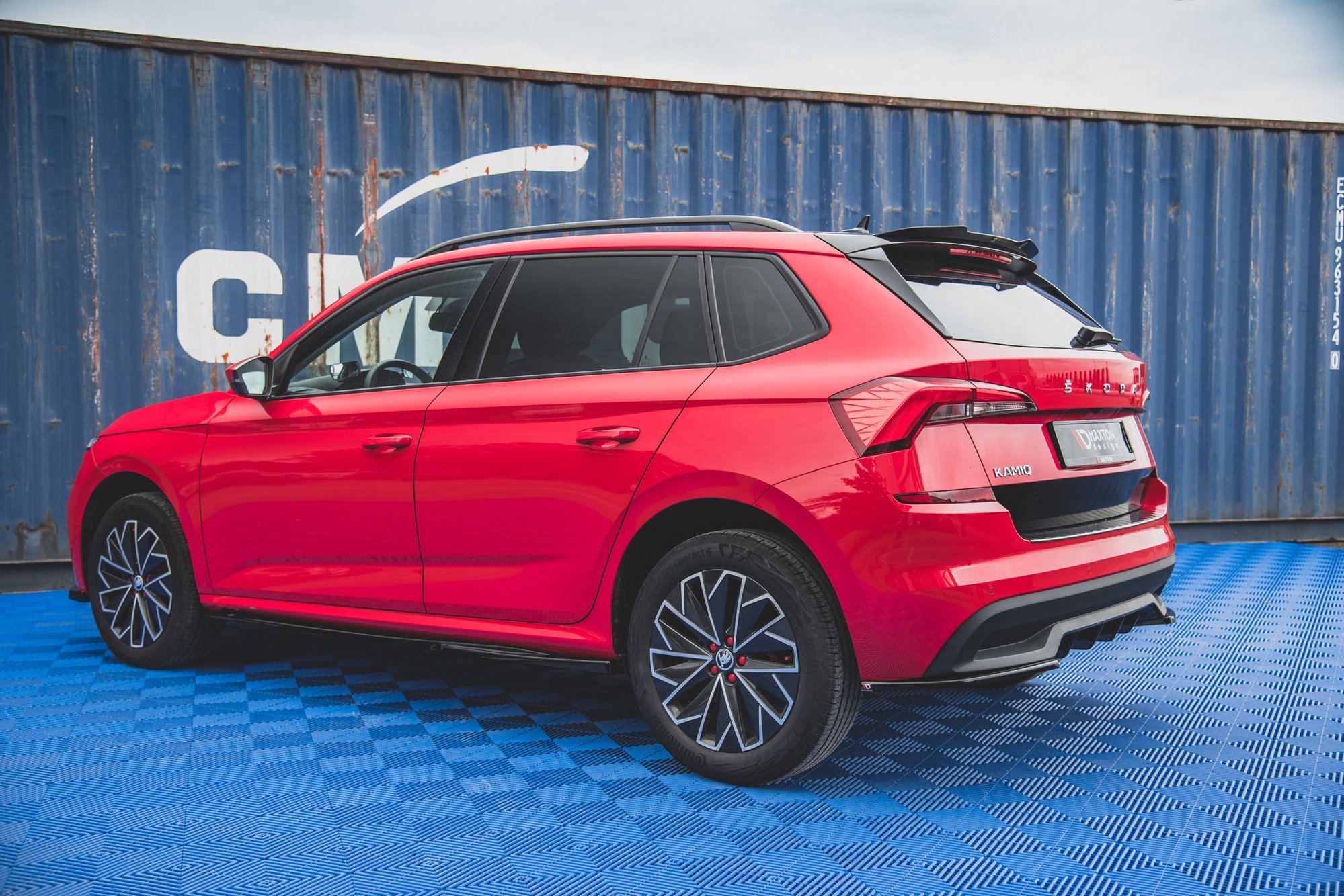 Rear Side Splitters Skoda Kamiq (2019-) - 4