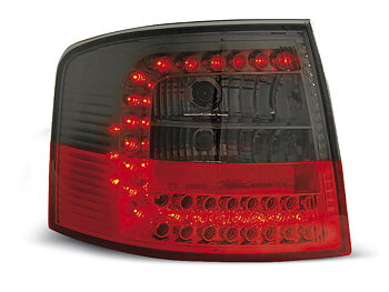 AUDI A6 05.97-05.04 AVANT RED SMOKE LED TAILLIGHTS