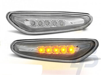 SIDE DIRECTION BMW E46 09.01-03.05 CHROME LED