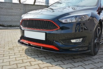 FRONT SPLITTER V.1 FORD FOCUS 3 ST-LINE (FACELIFT)