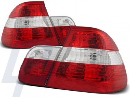 TAILLIGHTS BMW E46 09.01-03.05 RED WHITE