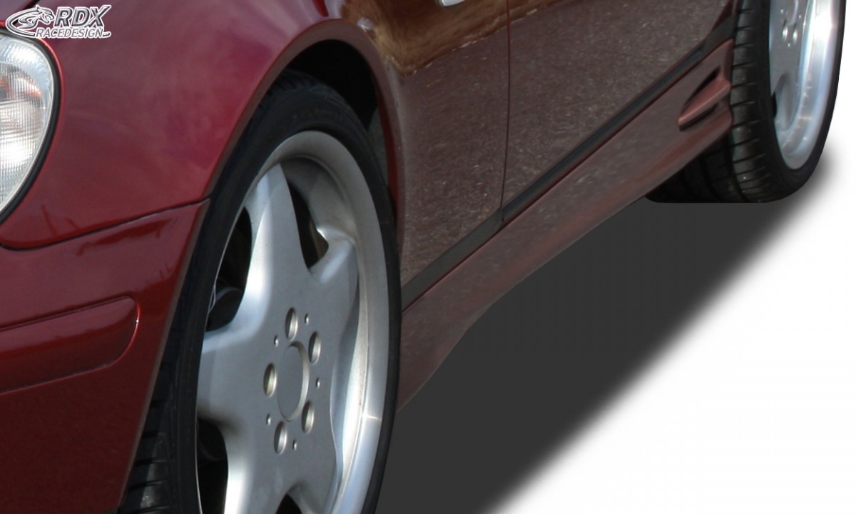 SIDESKIRTS MERCEDES SLK R170 "GT4" - 4