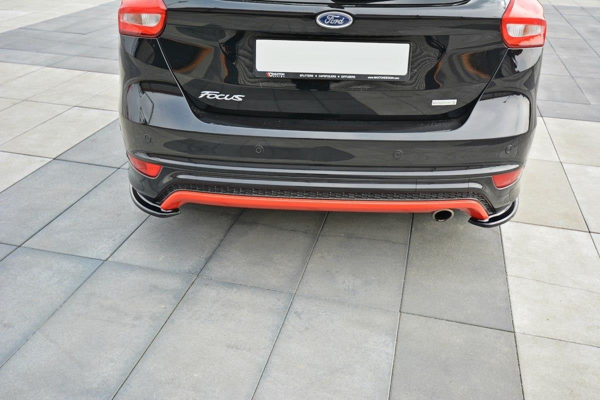 REAR SIDE SPLITTERS FORD FOCUS 3 ST-LINE (FACELIFT) - 3