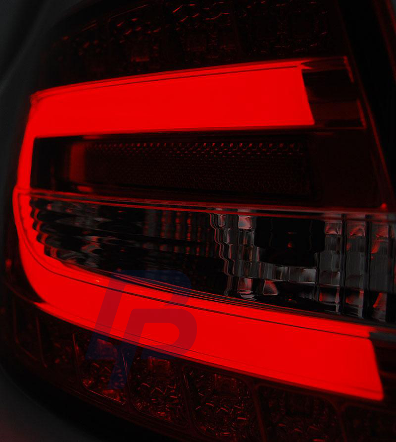 AUDI A6 C6 SEDAN 04.04-08 RED WHITE LED TAILLIGHTS 6PIN - 4