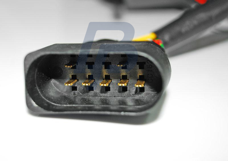 AUDI A6 C6 SEDAN 04.04-08 RED WHITE LED TAILLIGHTS 7PIN - 6