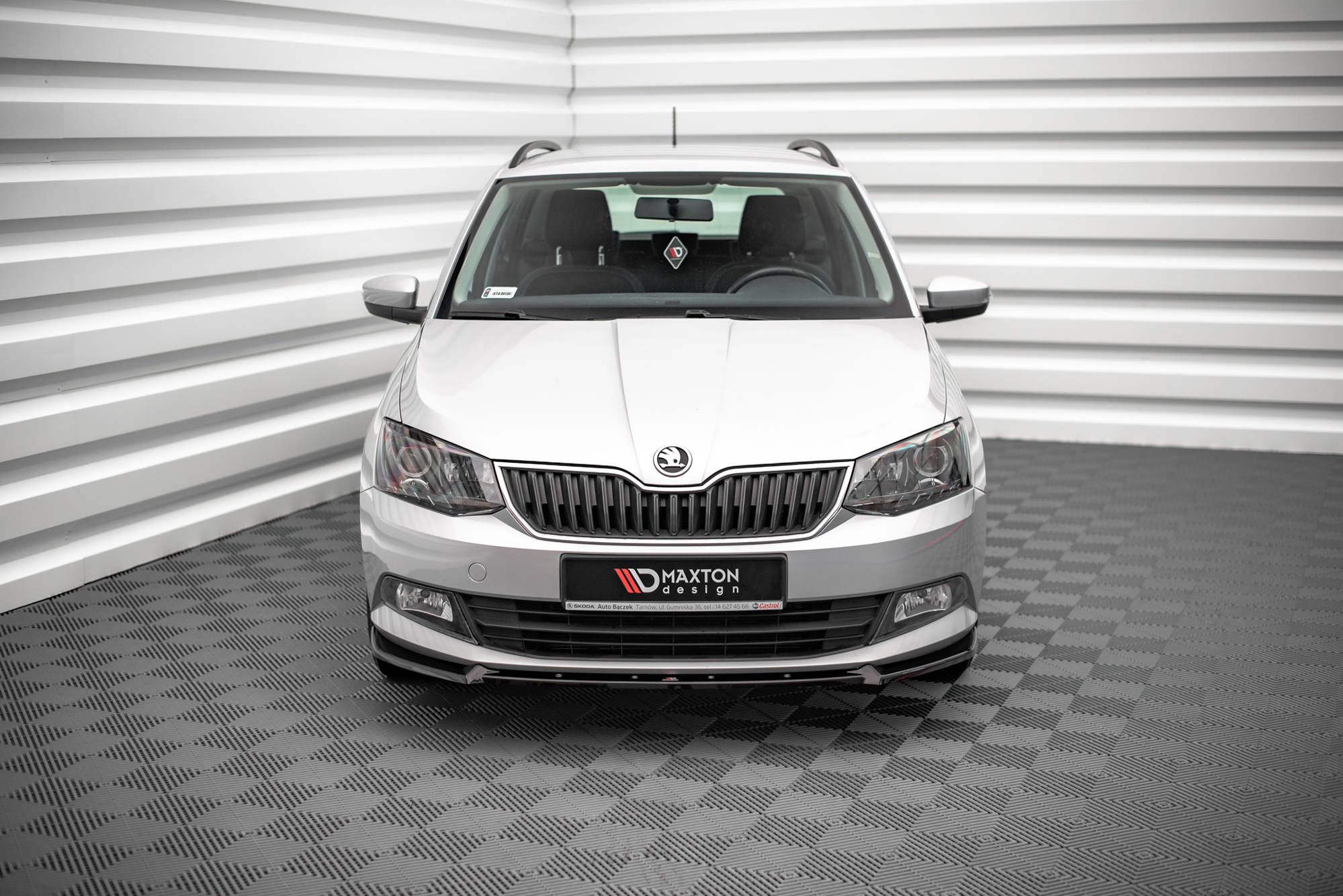 Front Splitter V.1 Skoda Fabia MK3 (2014-2019) - 2
