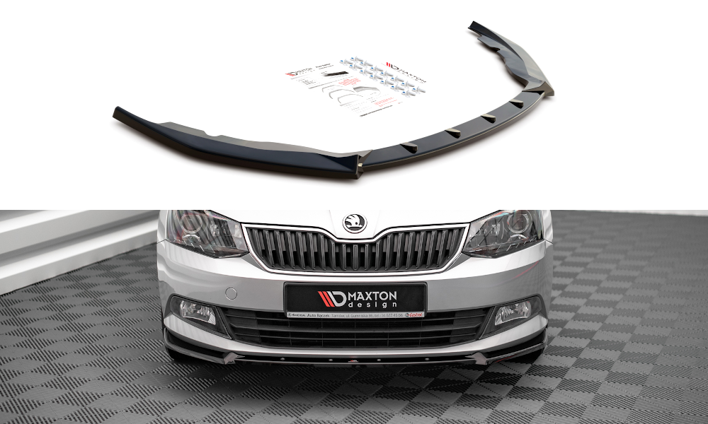 Front Splitter V.1 Skoda Fabia MK3 (2014-2019)