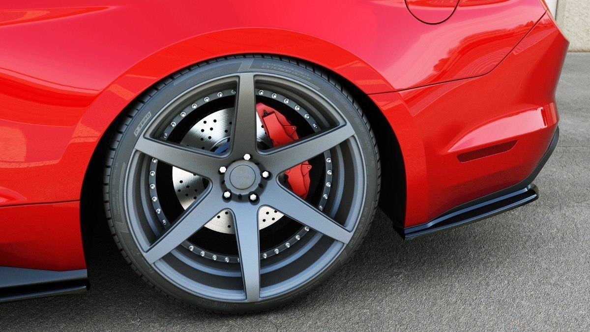 REAR SIDE SPLITTERS FORD MUSTANG MK6 - 2