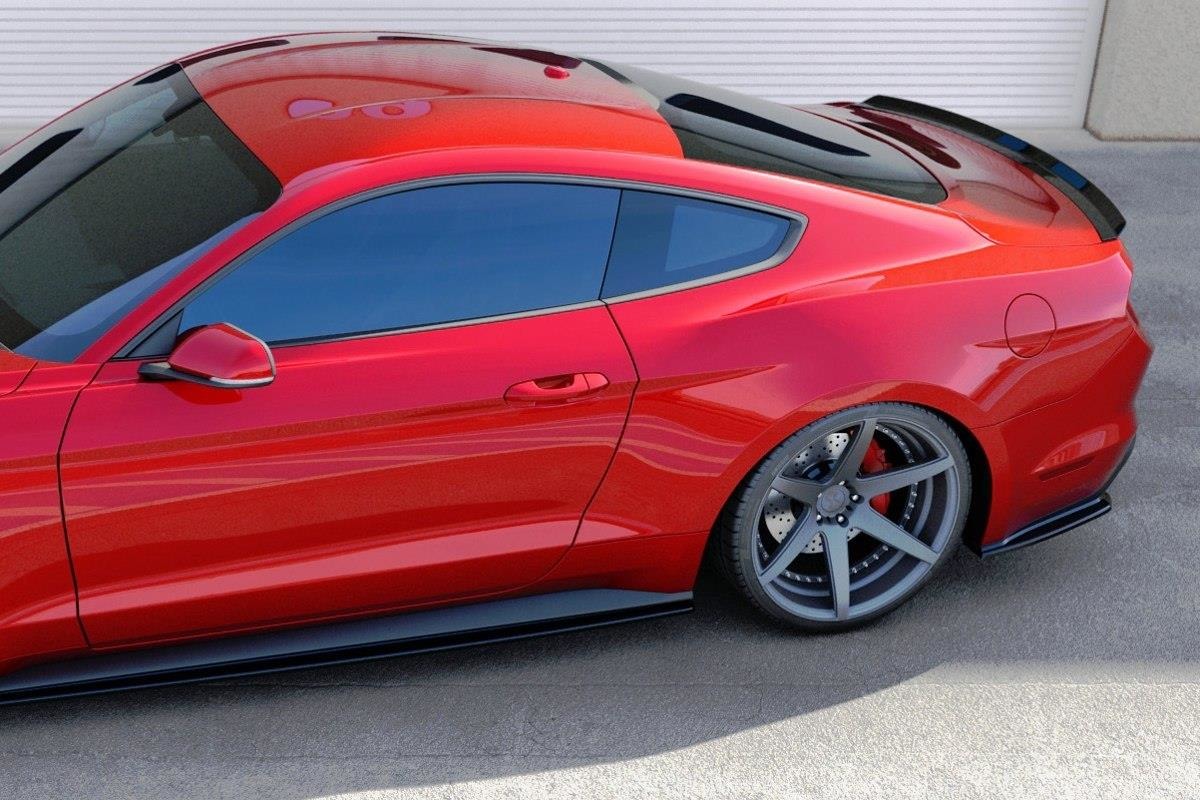 REAR SIDE SPLITTERS FORD MUSTANG MK6 - 4