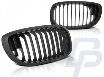 GRILLS BMW E46 04.03-2006 COUPE / CABRIO BLACK MATT