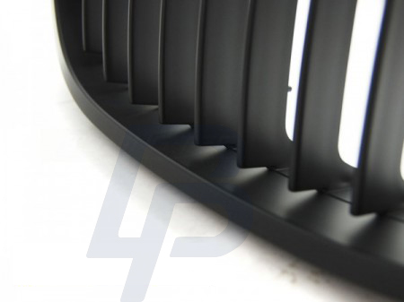 GRILLS BMW E46 04.03-2006 COUPE / CABRIO BLACK MATT - 4