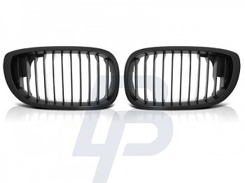 GRILLS BMW E46 04.03-2006 COUPE / CABRIO BLACK MATT