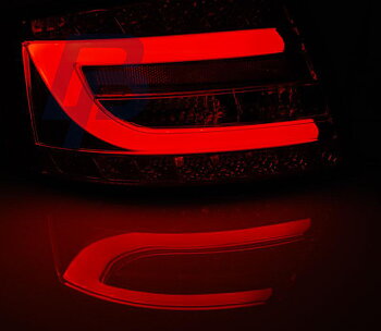 AUDI A6 C6 SEDAN 04.04-08 RED SMOKE LED TAILLIGHTS 6PIN