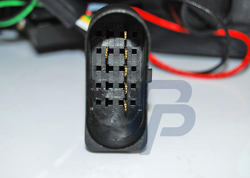 AUDI A6 C6 SEDAN 04.04-08 SVARTA LED BAKLAMPOR 6PIN - 6
