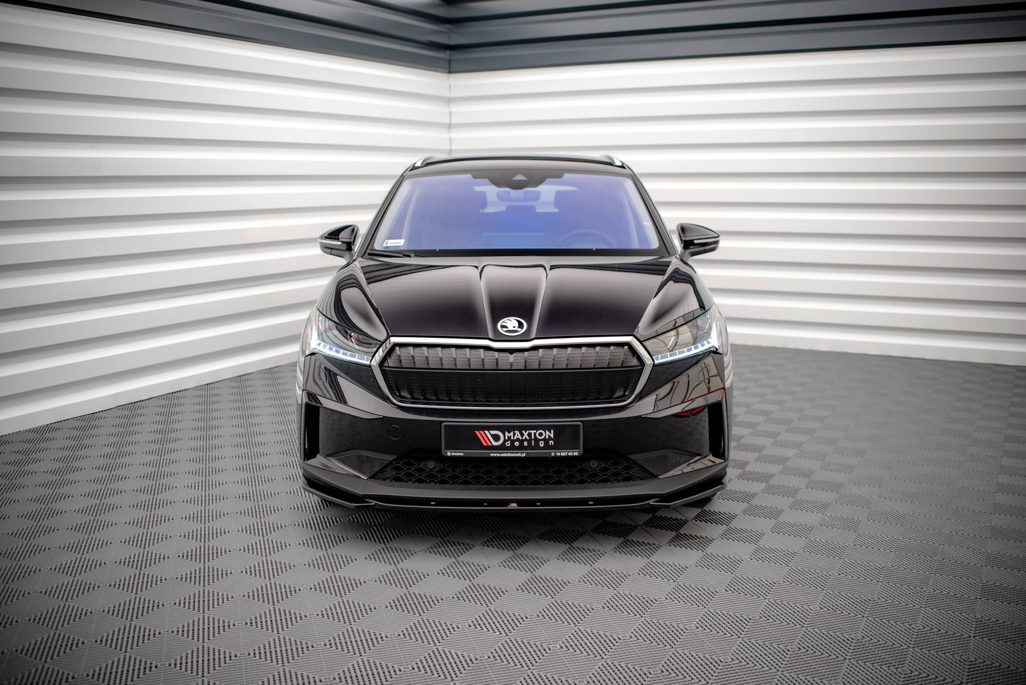 Front Splitter V.3 Skoda Enyaq IV (2020-) - 2