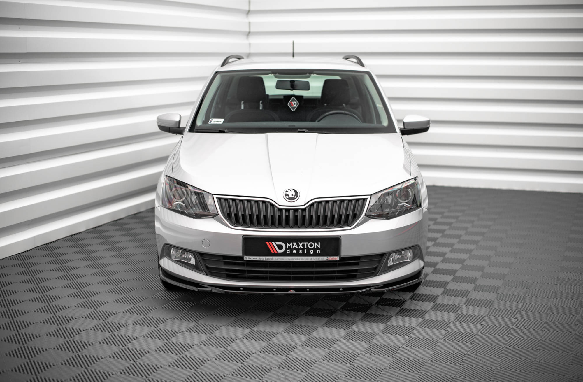 Front Splitter V.2 Skoda Fabia MK3 (2014-2019) - 2