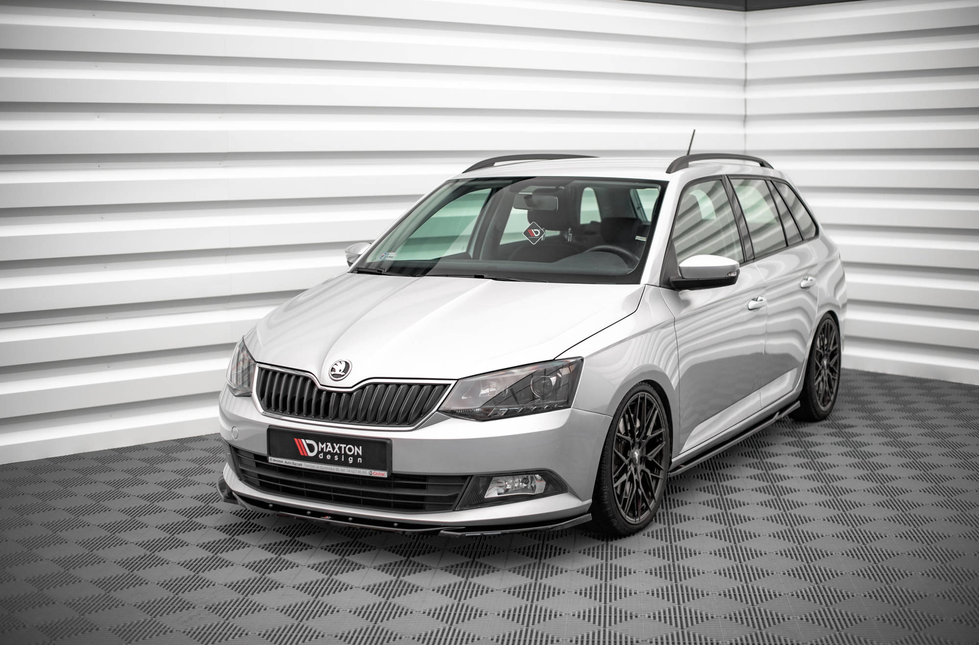 Front Splitter V.2 Skoda Fabia MK3 (2014-2019) - 3