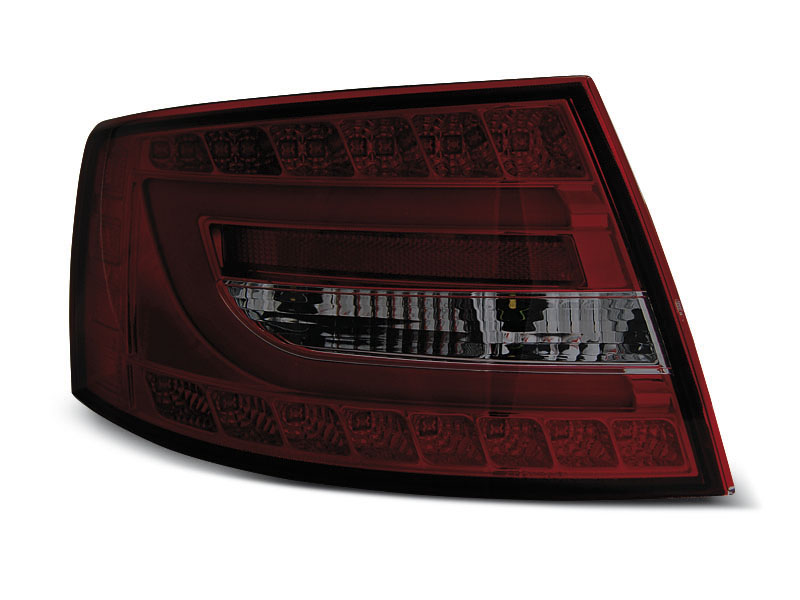 AUDI A6 C6 SEDAN 04.04-08 RED SMOKE LED TAILLIGHTS 7PIN