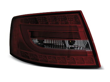 AUDI A6 C6 SEDAN 04.04-08 RED SMOKE LED TAILLIGHTS 7PIN