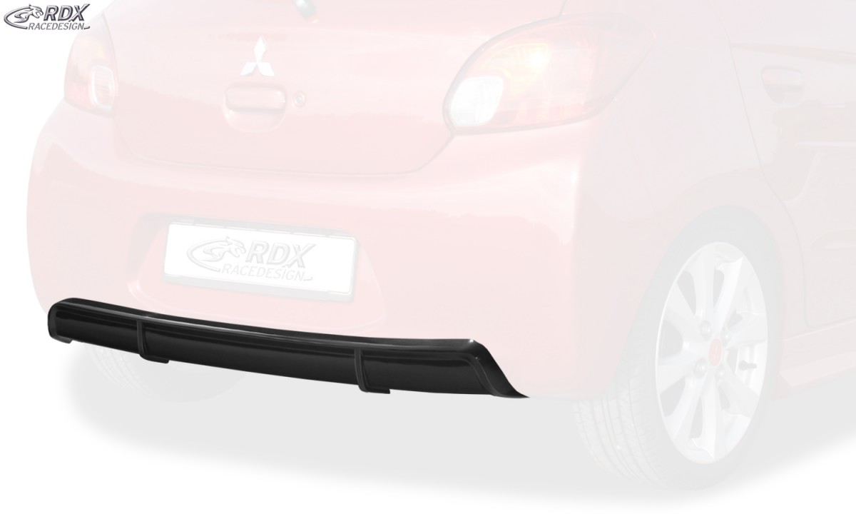 REAR BUMPER EXTENSION MITSU-HI SPACE STAR & MIRAGE -2016 DIFFUSOR - 3