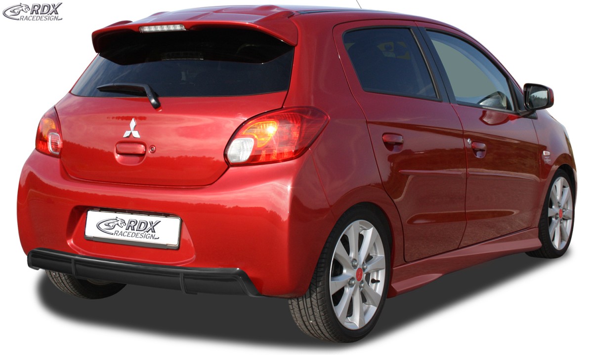 REAR BUMPER EXTENSION MITSU-HI SPACE STAR & MIRAGE -2016 DIFFUSOR - 2