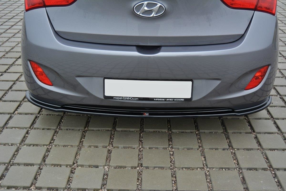 CENTRAL REAR SPLITTER HYUNDAI I30 MK.2 - 2